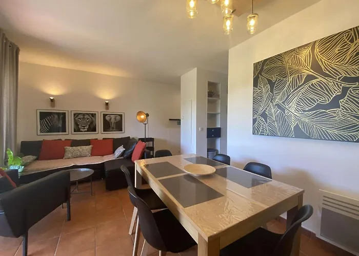 Sm320-52 Appt Avec Jardin Parking Et Piscine - Domaine De Figuieres