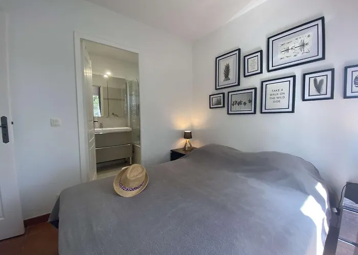 Sm320-52 Appt Avec Jardin Parking Et Piscine - Domaine De Figuieres شقة سانت ماكسيم